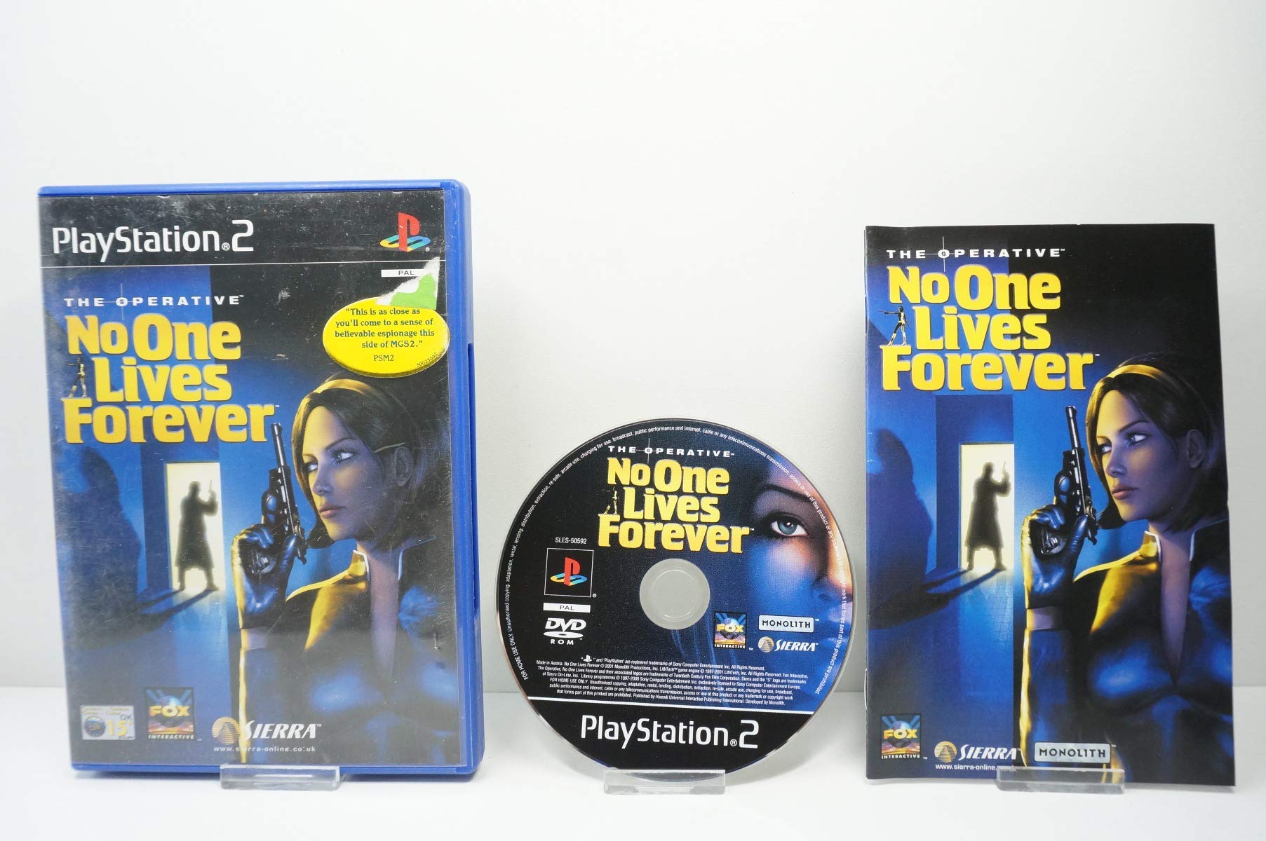 No one lives forever - Playstation 2 - PAL Games