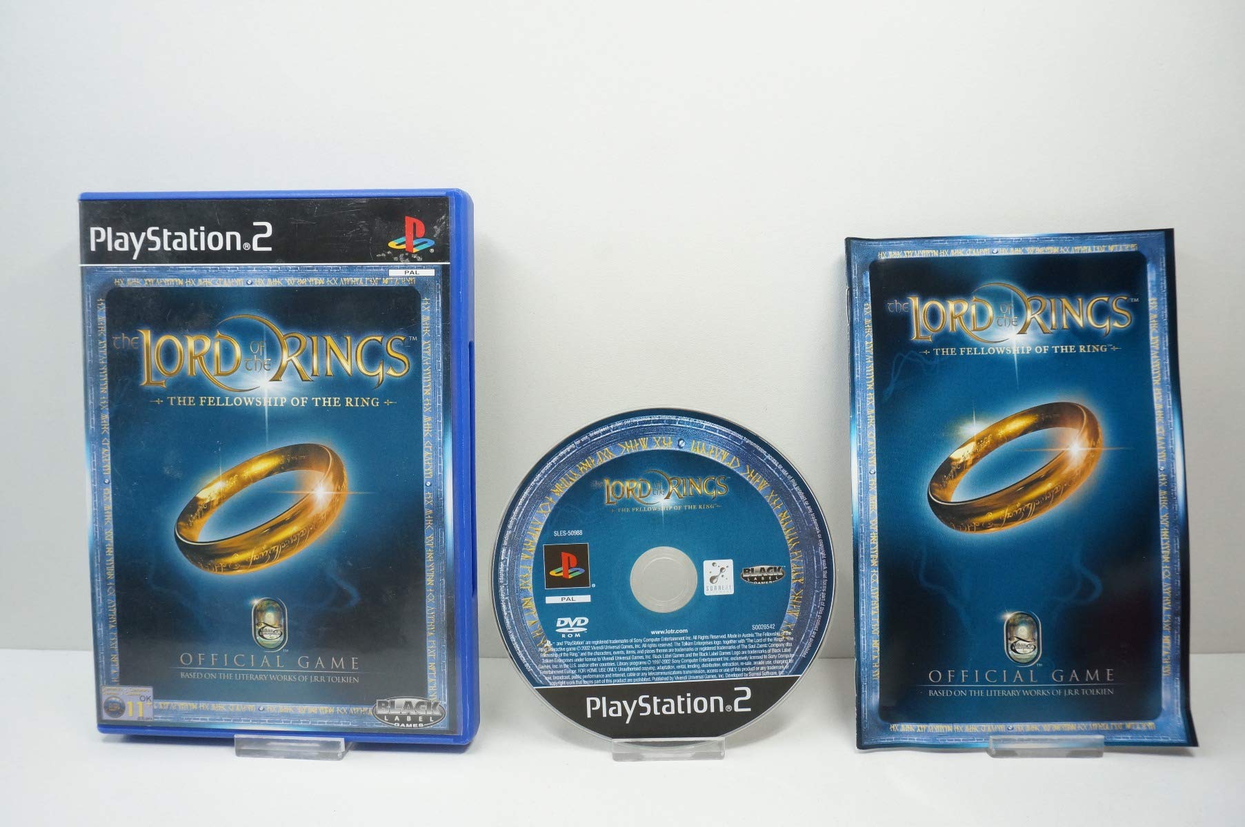 LORD OF THE RINGS FELLOWSHIP OF THE RING UK IMPORT Games