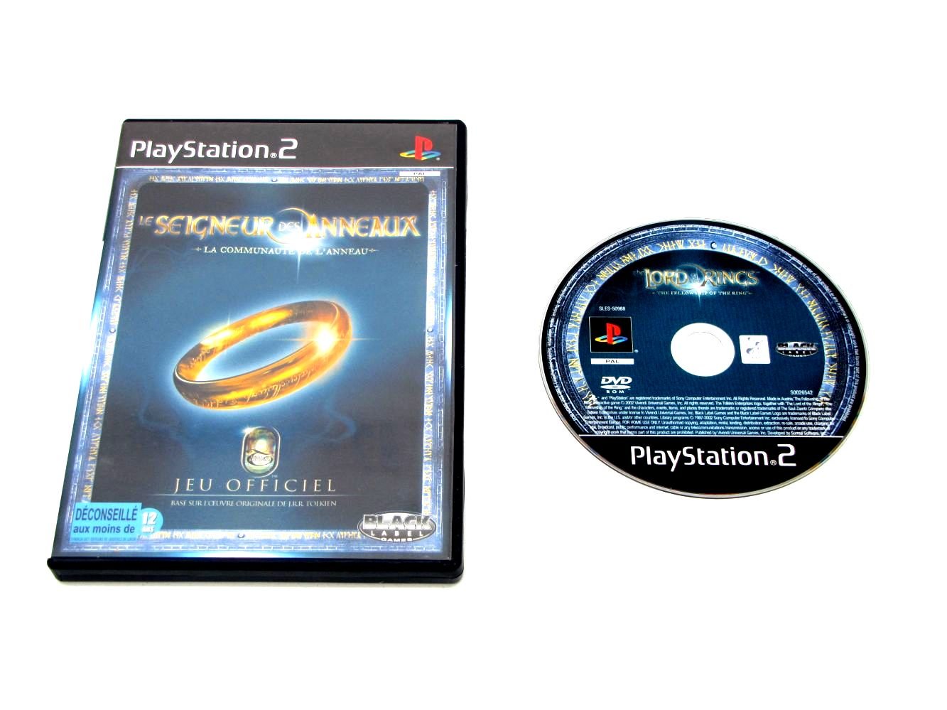 Le seigneur des anneaux - La communauté de l'anneau - PS2 - PAL NEW Games
