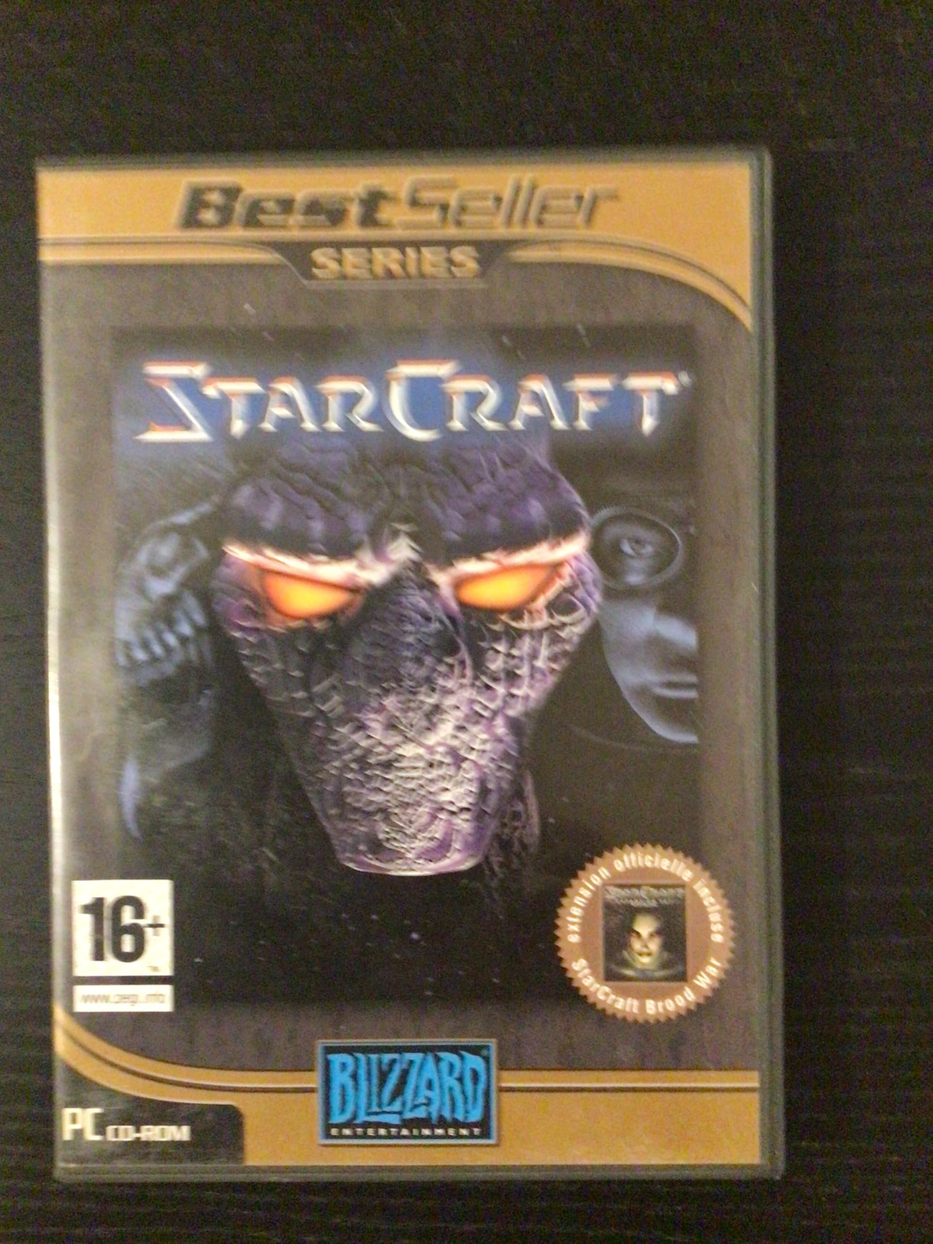 Starcraft + l'extension Broodwar - bestseller series game