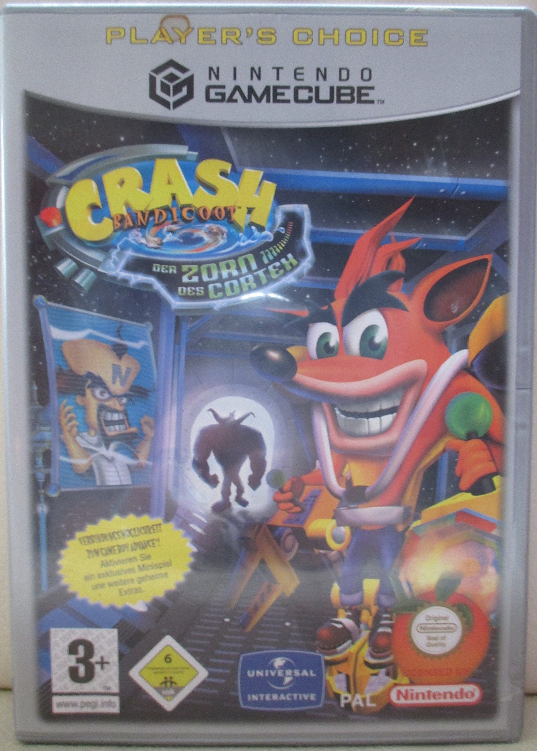 Crash Bandicoot - Der Zorn des Cortex (Player's Choice) Older Consoles