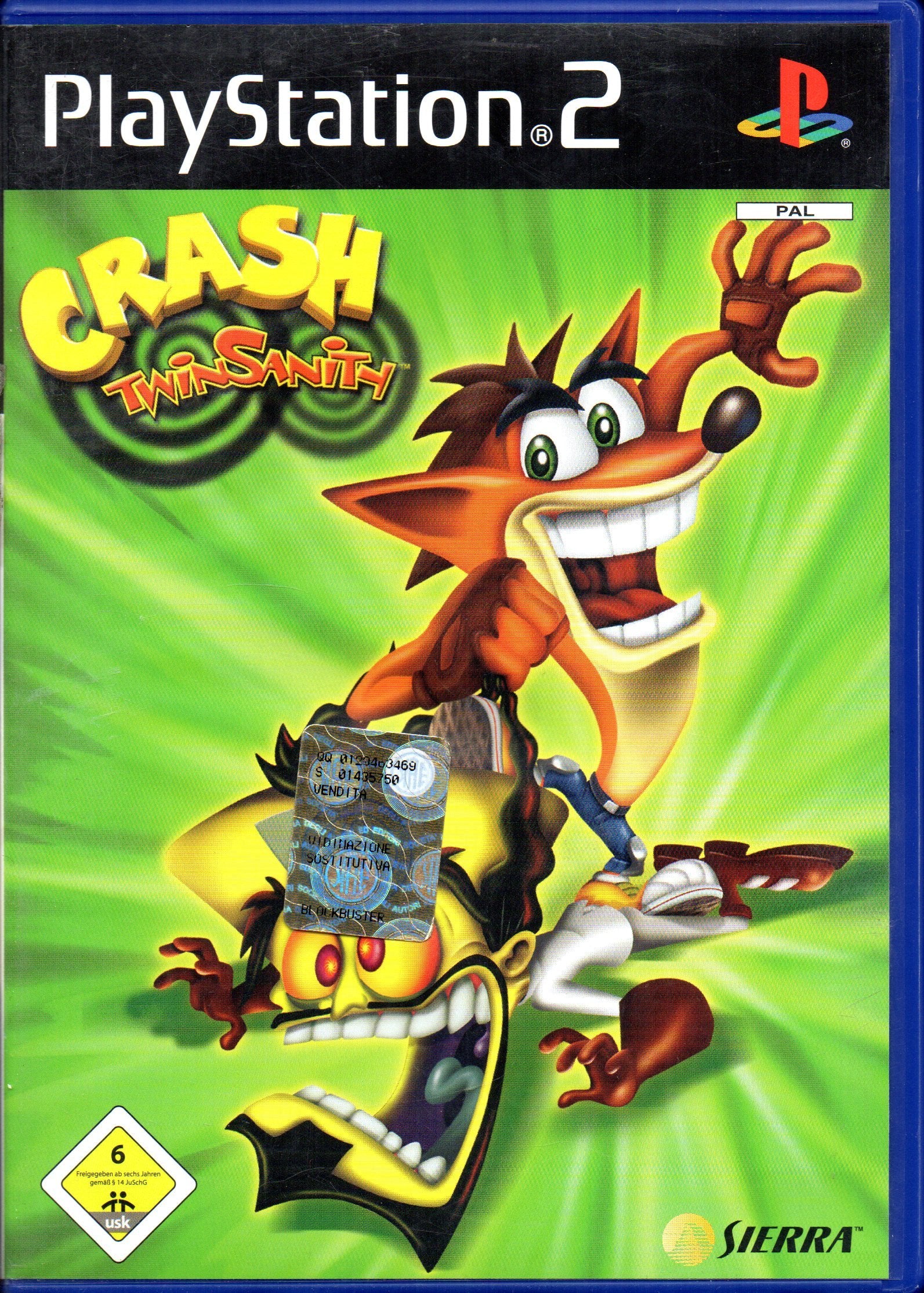 Crash Bandicoot: Twinsanity PlayStation 2