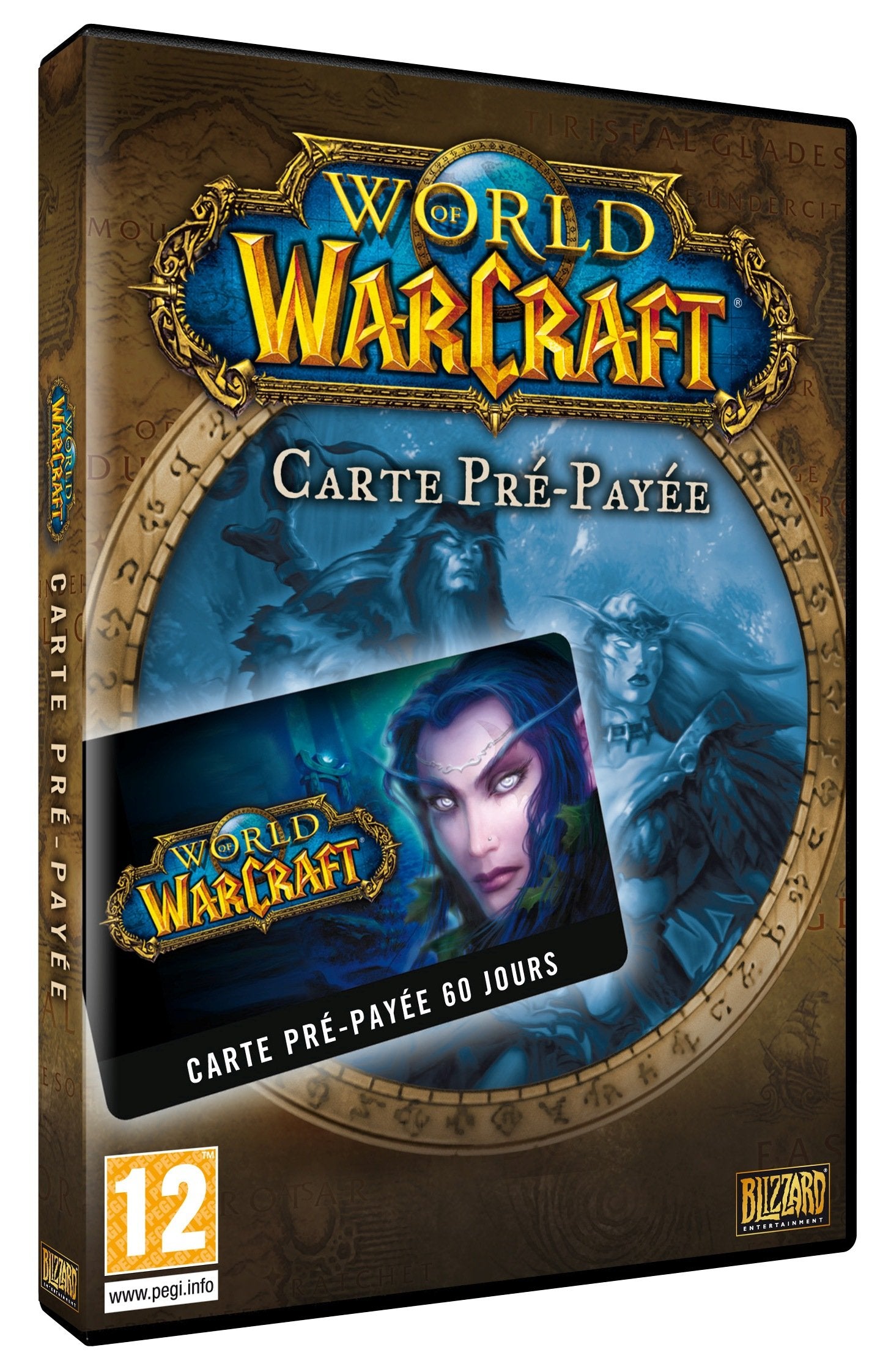 World of warcraft - carte prépayée 2 mois game