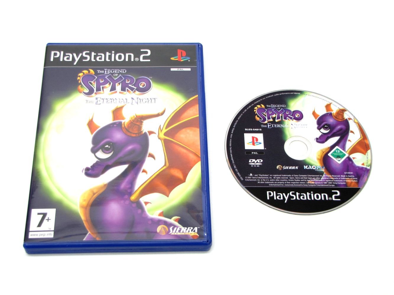 Spyro the eternal night PS2 Games