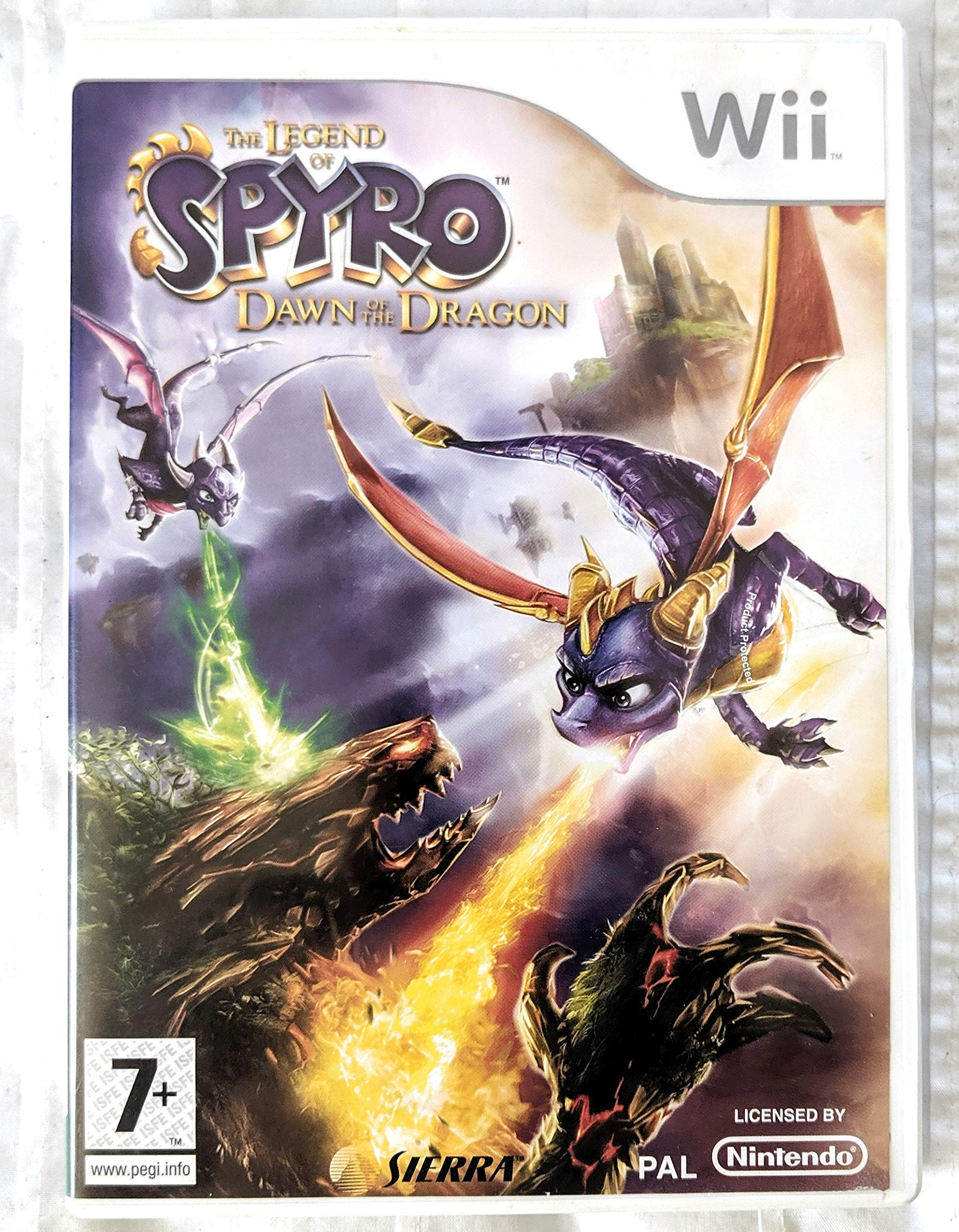 The Legend of Spyro Dawn Of The Dragon Game Wii Games