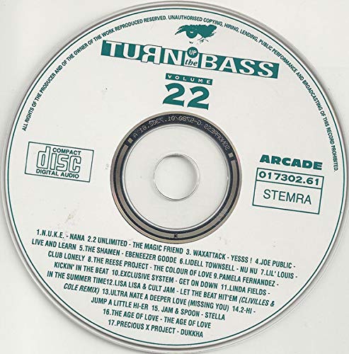 Turn up the Bass 22 (1992) Music