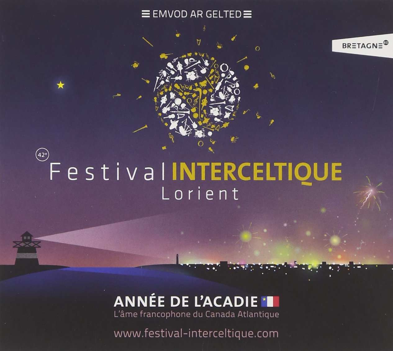 42 eme Festival Interceltique De Lorient : L'Année De L'Acadie KMCD 548 cd
