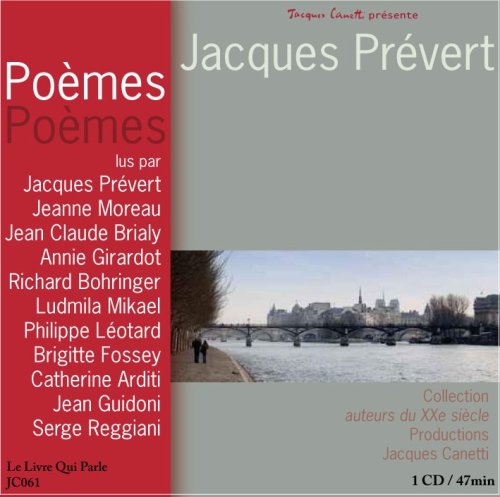 Poèmes dits par Serge Reggiani et de grands comédiens cd
