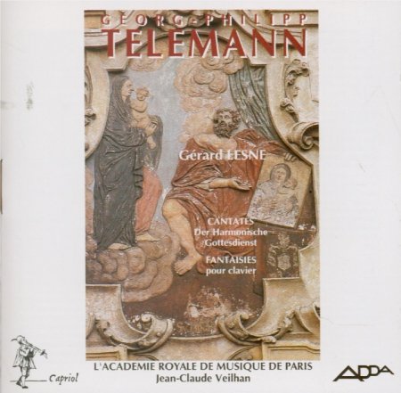 Telemann : Cantates Der harmonische Gottesdienst, Fantaisies pour clavier Music