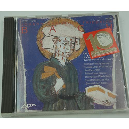 J.C.F. Bach - Die Auferweckung Lazarus cd