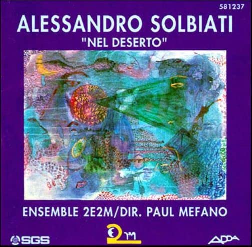 Solbiati: Nel Deserto (otratorio) cd