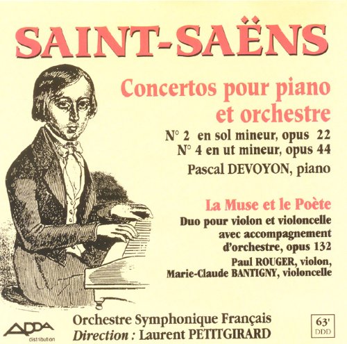 Concertos Pour Piano Et Orchestre / La Muse Et Le Poète cd