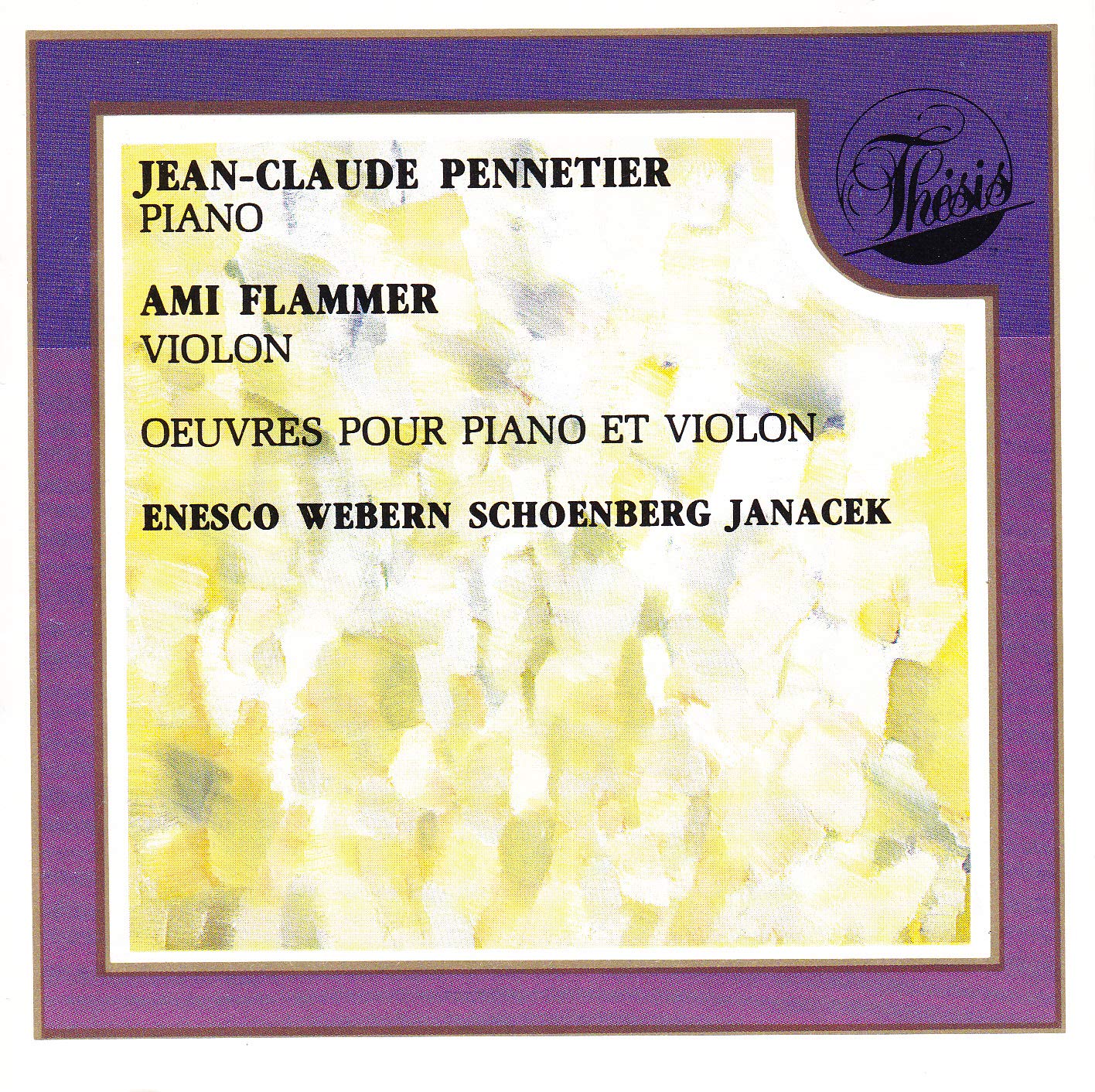 Oeuvres pour piano et violon Classical