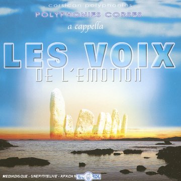 les voix de l'emotion.corsican polyphonie a cappella cd
