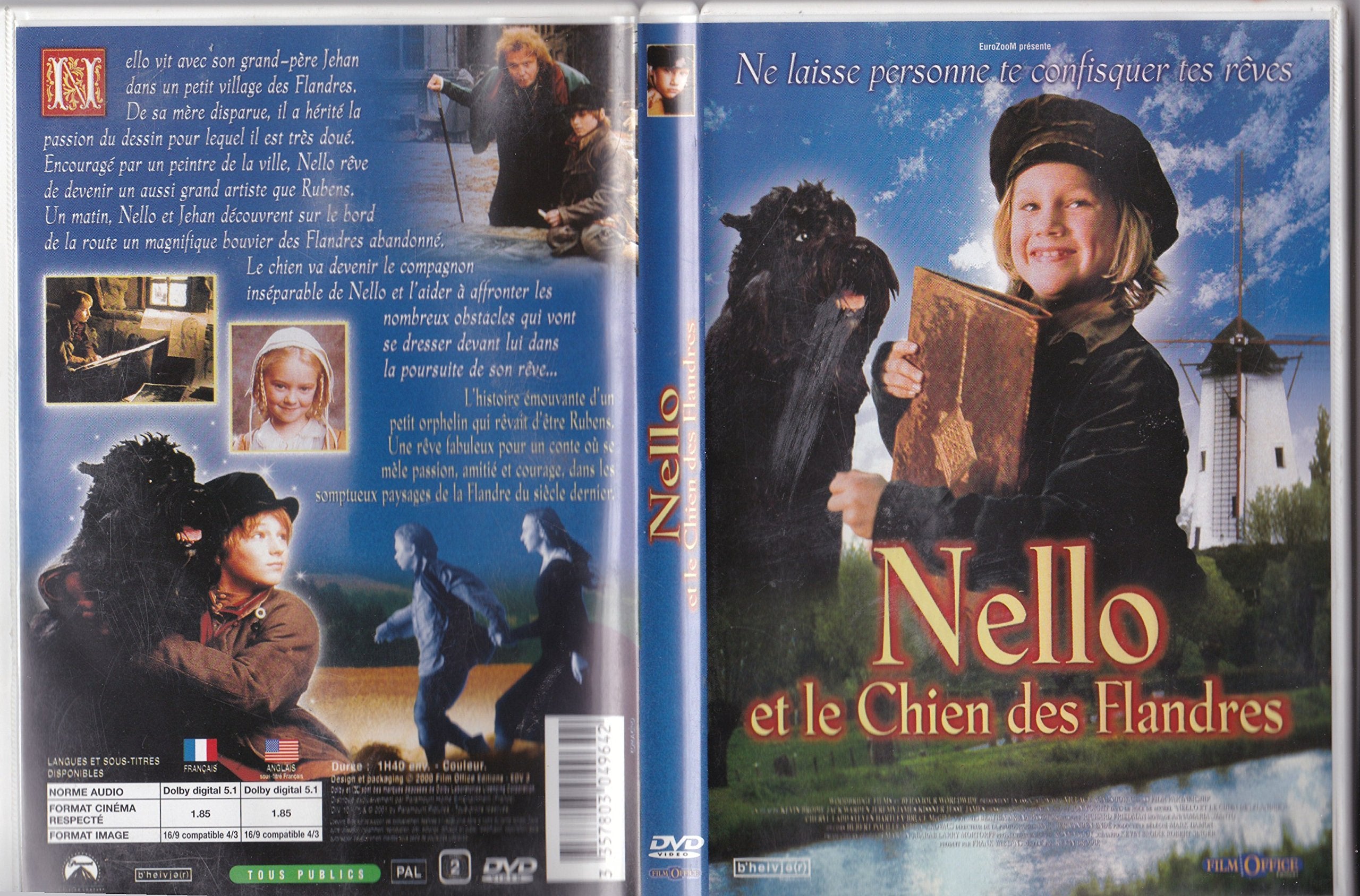 Nello et le chien des flandres Films