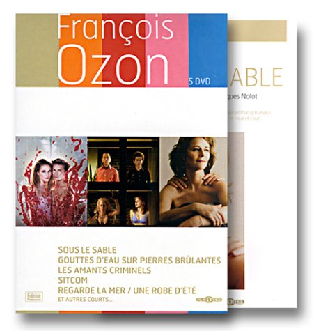 Coffret François Ozon - Édition 5 DVD : Sous le sable / Regarde la mer & Une robe d'été / Sitcom / Gouttes d'eau sur pierres brûlantes / Les Amants criminels Movies