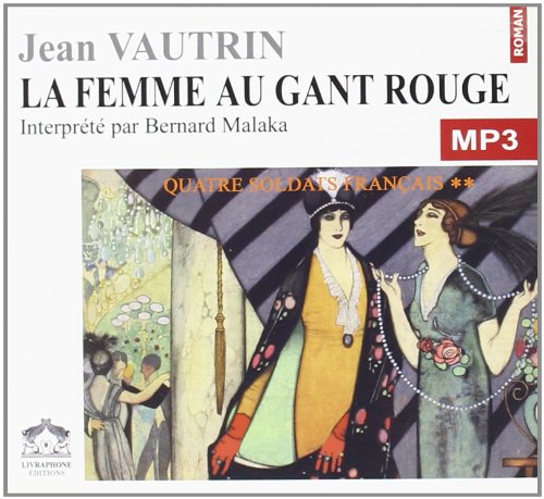 Femme au gant rouge/MP3/p.c.21 euros ttc book