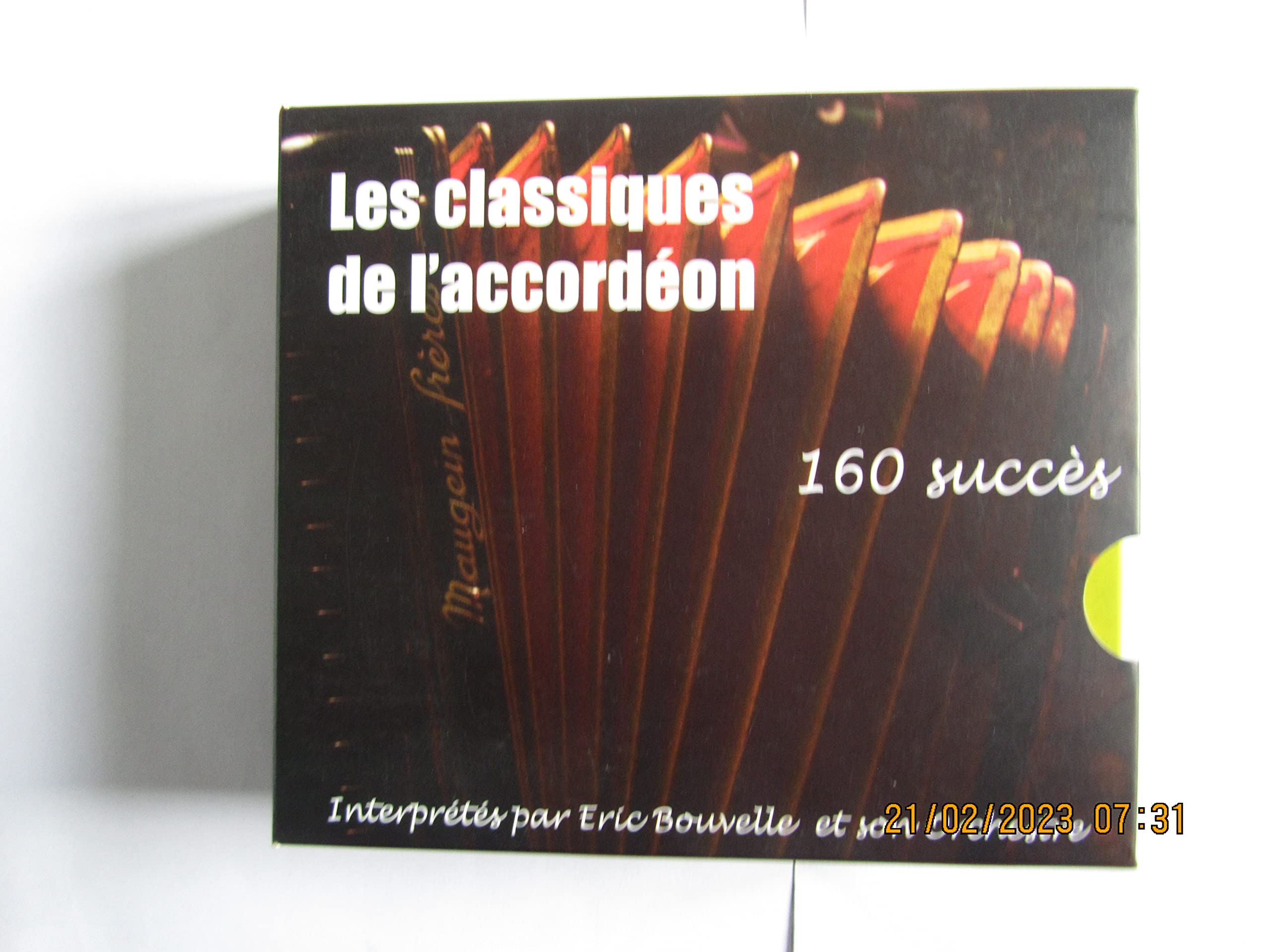 Coffret Les Classiques de l'accordéon Music