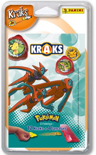 KRAKS POKEMON 4 POCHETTES (12 kraks + 4 lanceurs) book