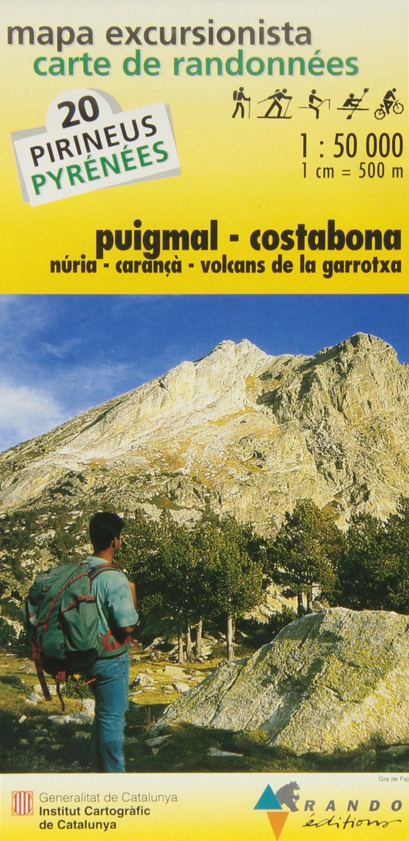 Puigmal-costabona. 1/50 000 Books