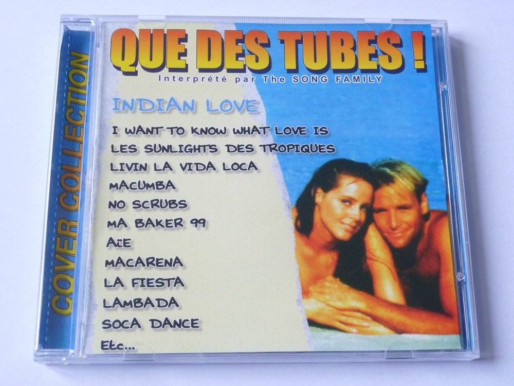 QUE DES TUBES - INDIAN LOVE cd