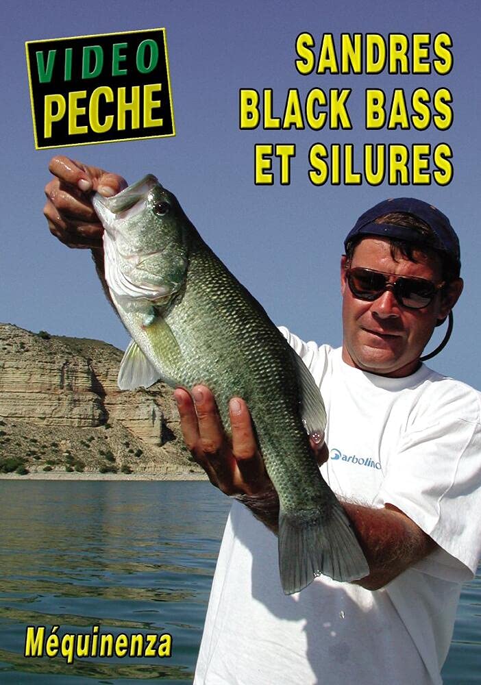 Sandres Black Bass silures Méquinenza avec Laurent Jauffret dvd