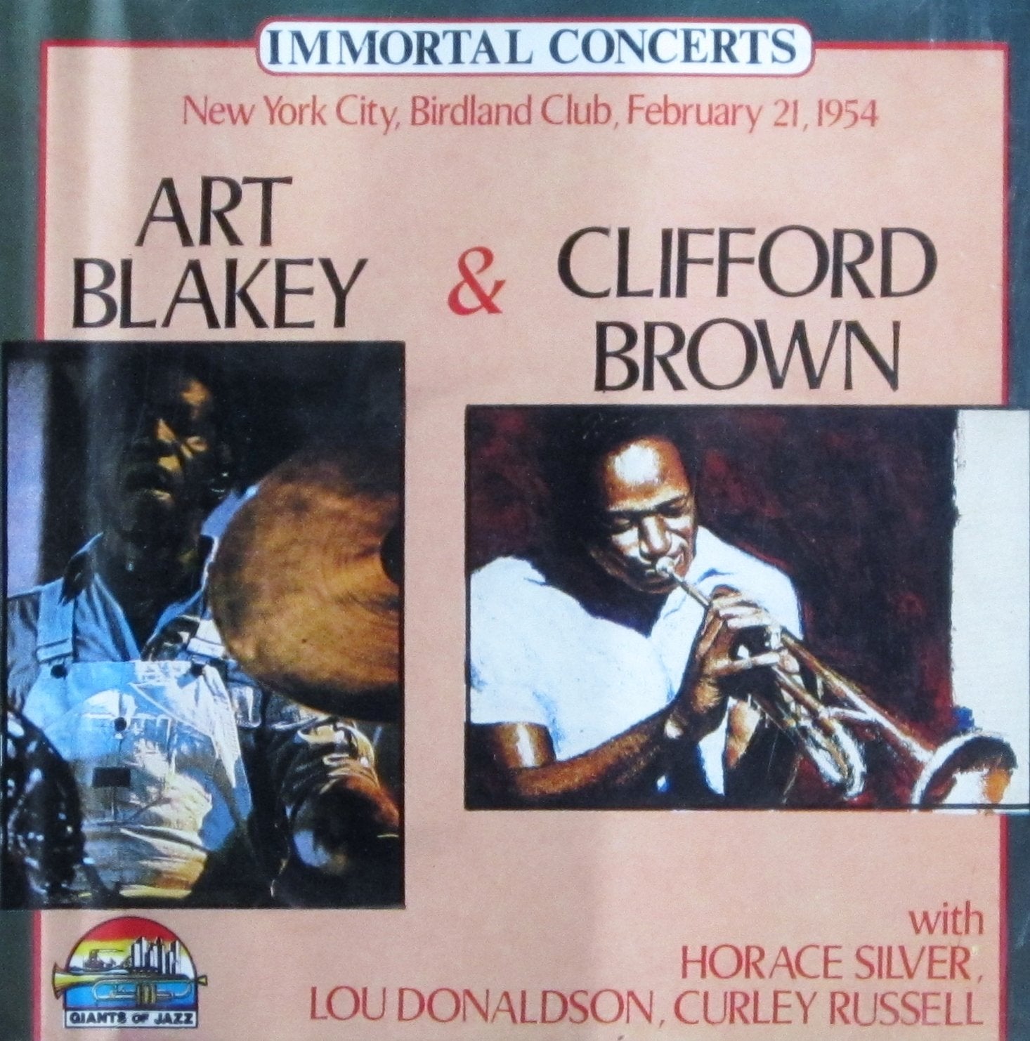 & Clifford Brown (with Horace Silver, Lou Donaldson, Curley Russel, 8 tracks, #bmcd89939) cd