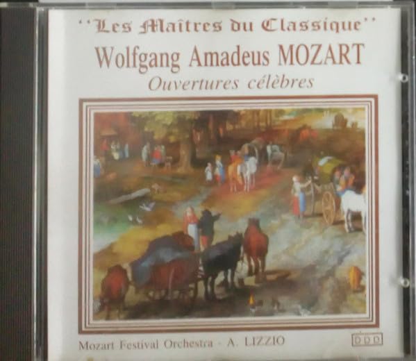 Wolfgang Amadeus Mozart , Mozart Festival Orchestra , Alberto Lizzio - Ouvertures Clbres - Bella Musica - BMCD 90212 Music