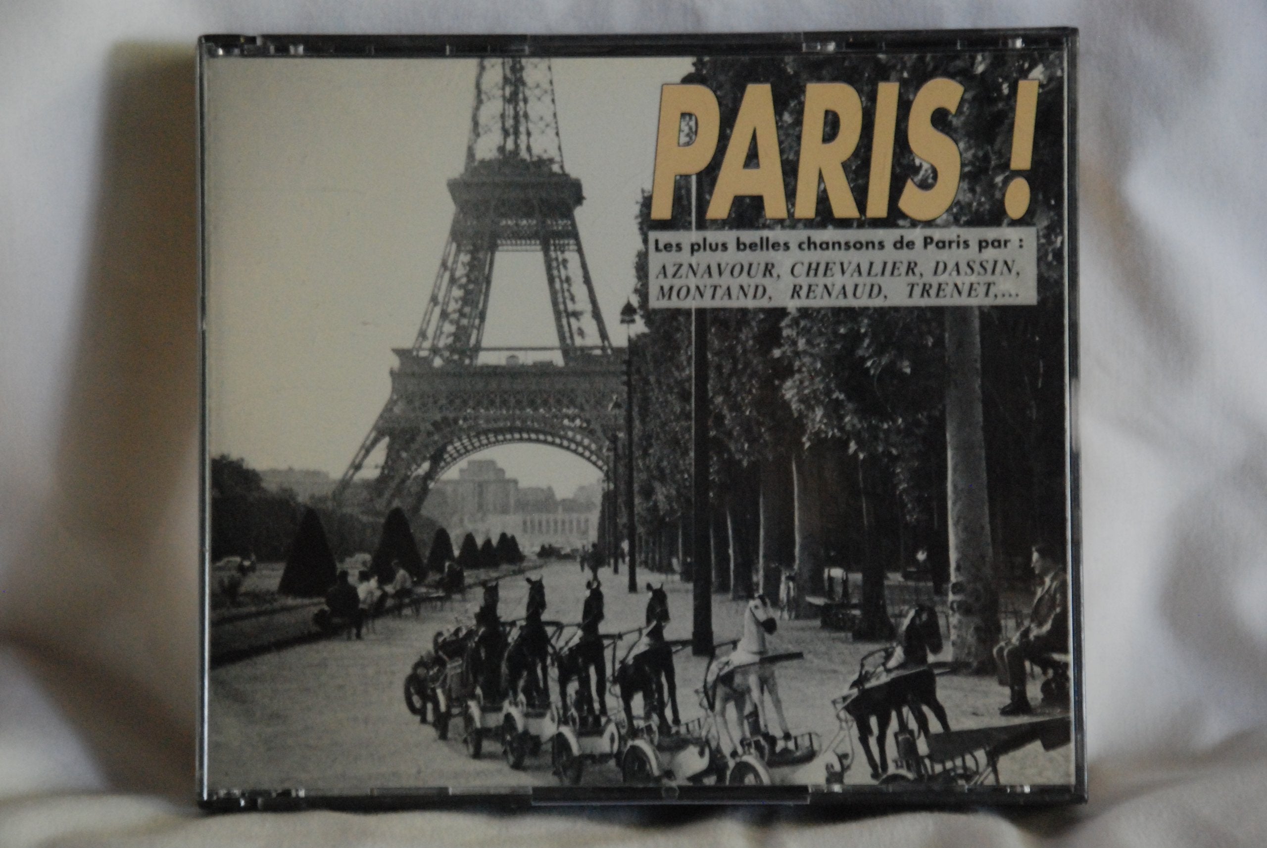 paris ! les plus belles chansons de paris par: aznavour, chevalier, dassin, montand, renaud, trenet Films