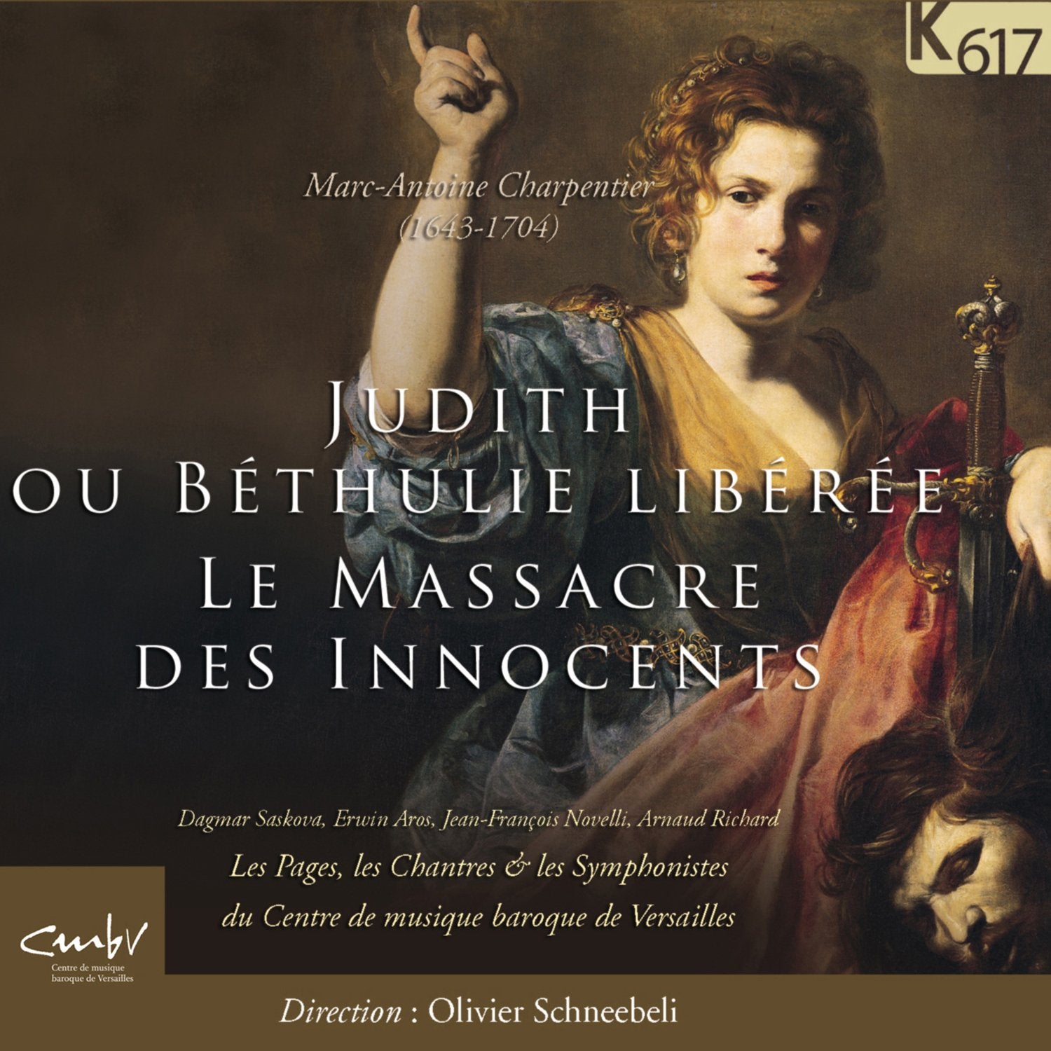 Marc Antoine Charpentier / Oratorios Judith et le massacre des innocents cd