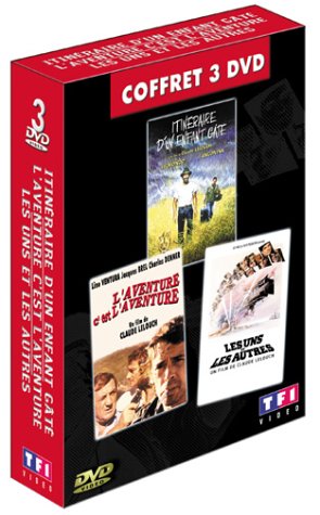 Coffret Claude Lelouch 3 DVD : Les uns et les autres / L'Aventure c'est l'aventure / Itinéraire d'un enfant gâté Films