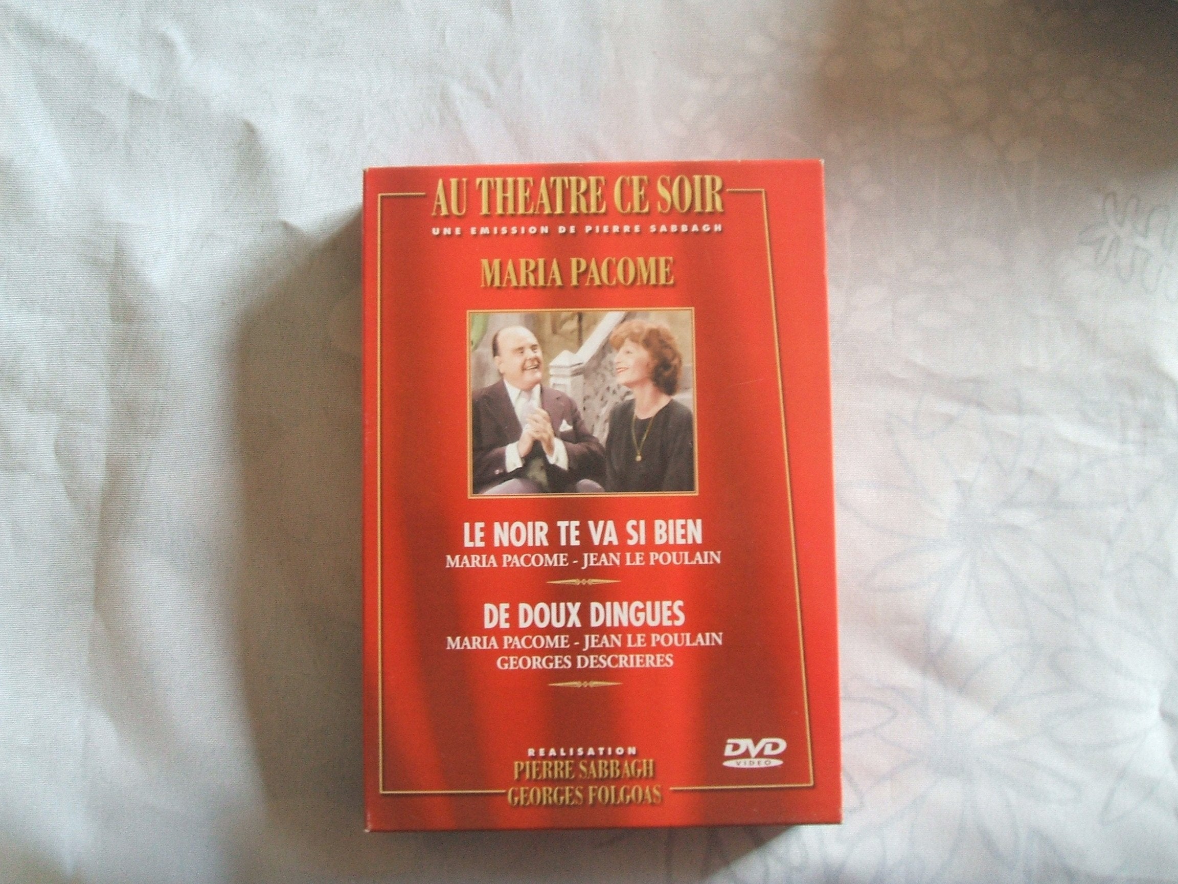 Au théâtre ce soir - Coffret Maria Pacôme 2 DVD : Le Noir te va si bien / Doux dingues Films