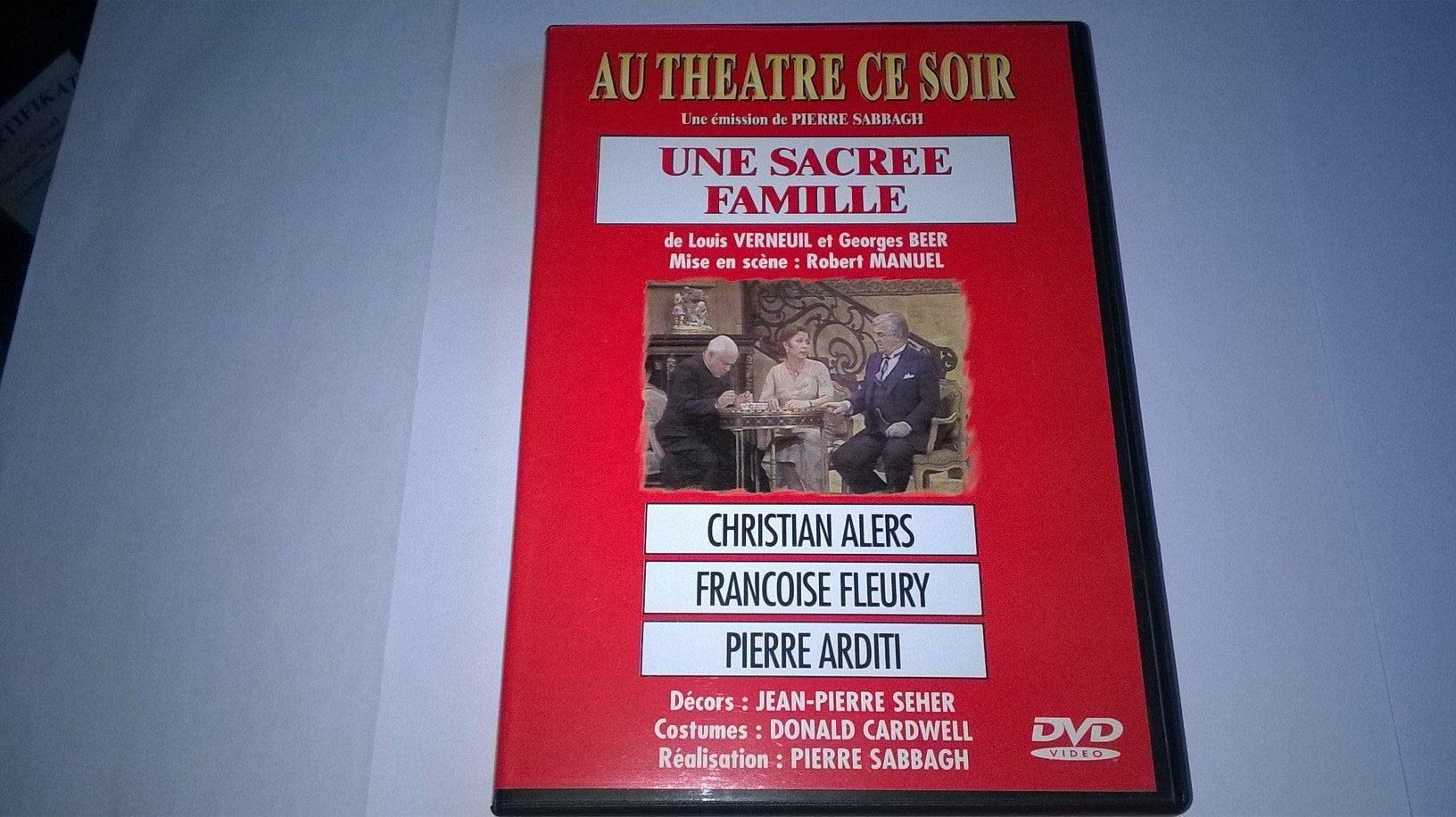 Au Théâtre Ce Soir - Une Sacrée Famille dvd