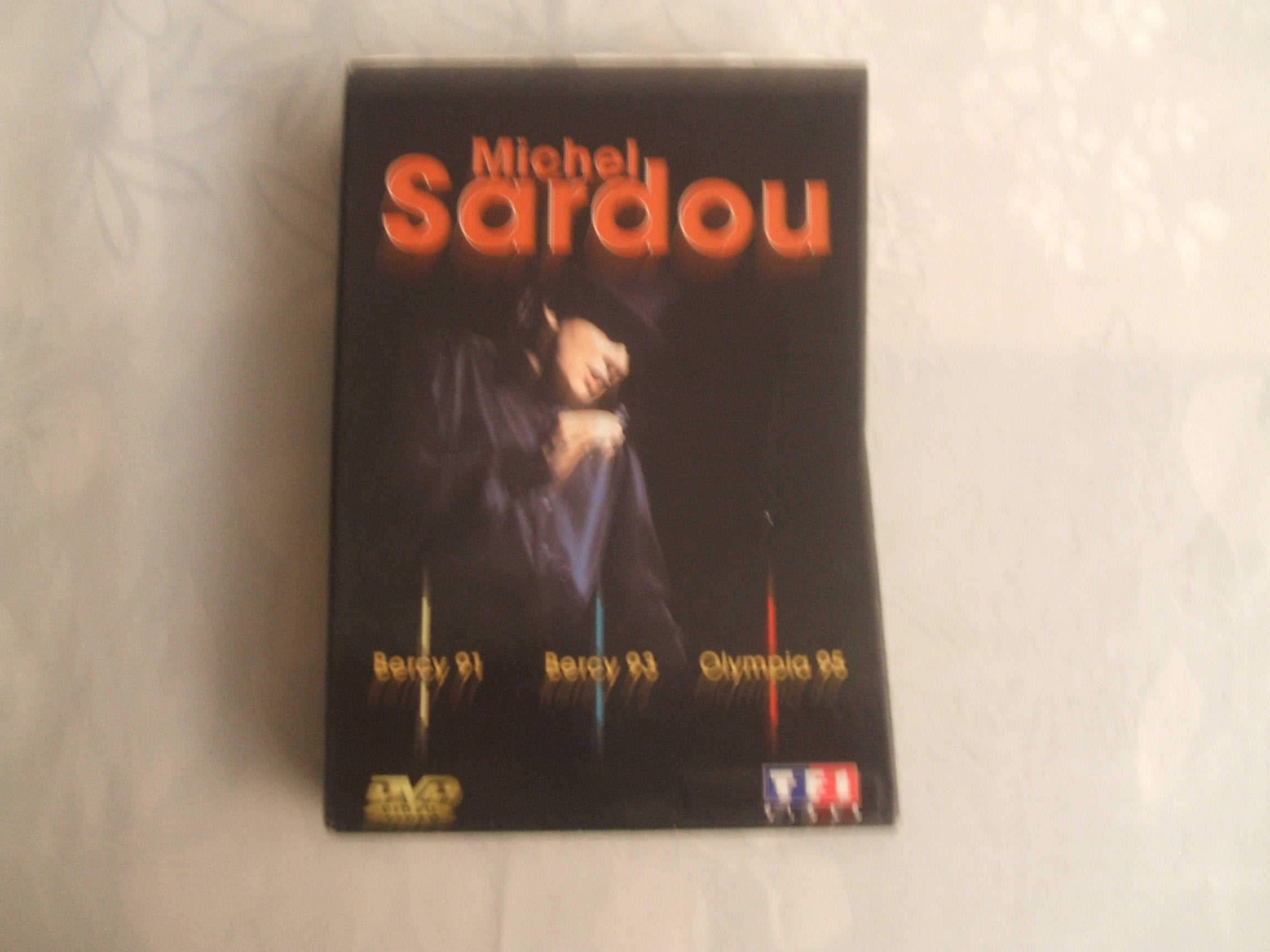 Coffret Michel Sardou 3 DVD - Vol.2 : Bercy 91/ Bercy 93 / Bercy 95 Films