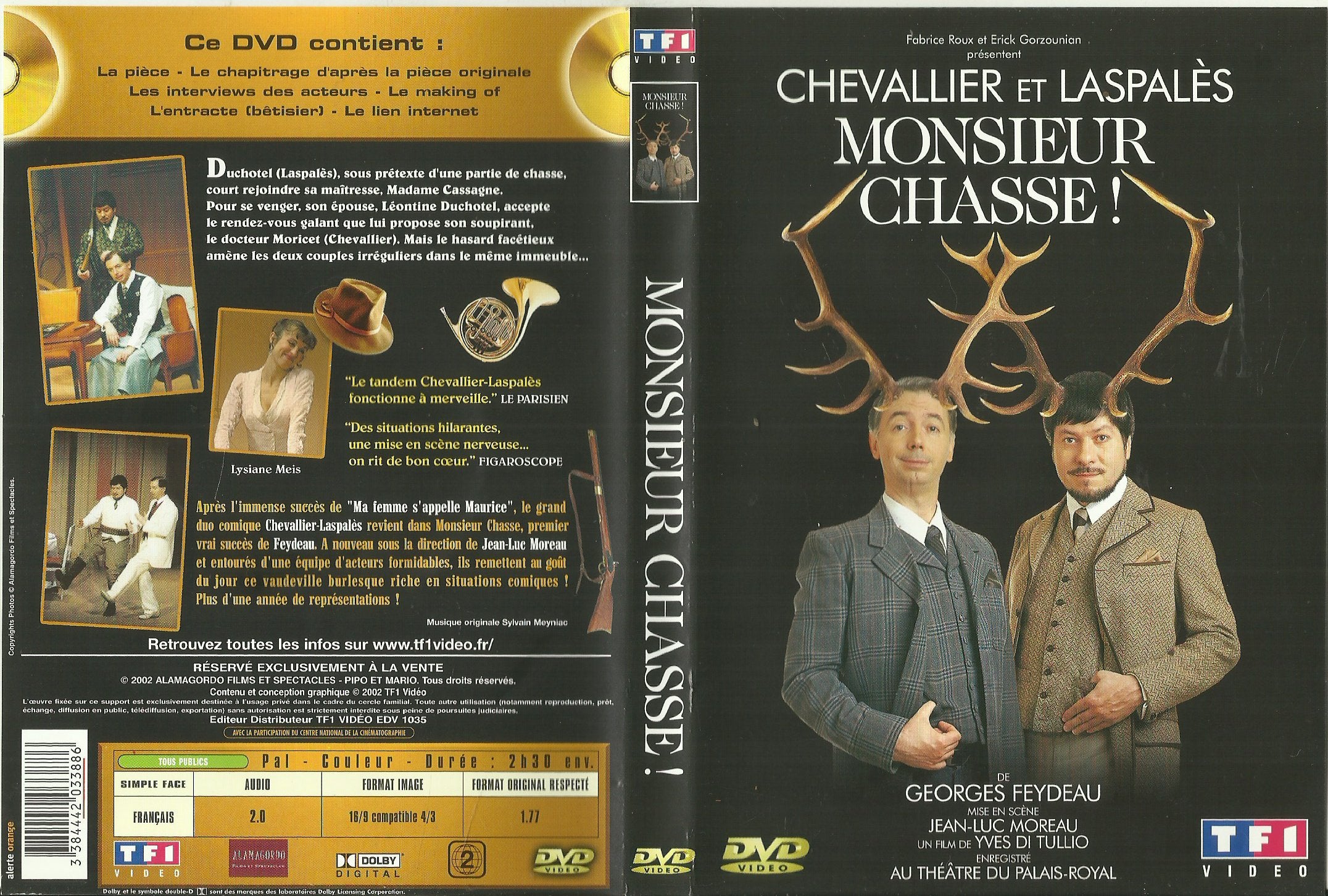 Monsieur Chasse ! Films