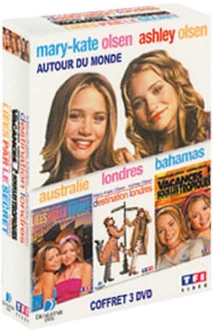 Coffret Olsen Twins 3 DVD : Liées par le secret / Vacances sous les tropiques / Destination Londres Box sets