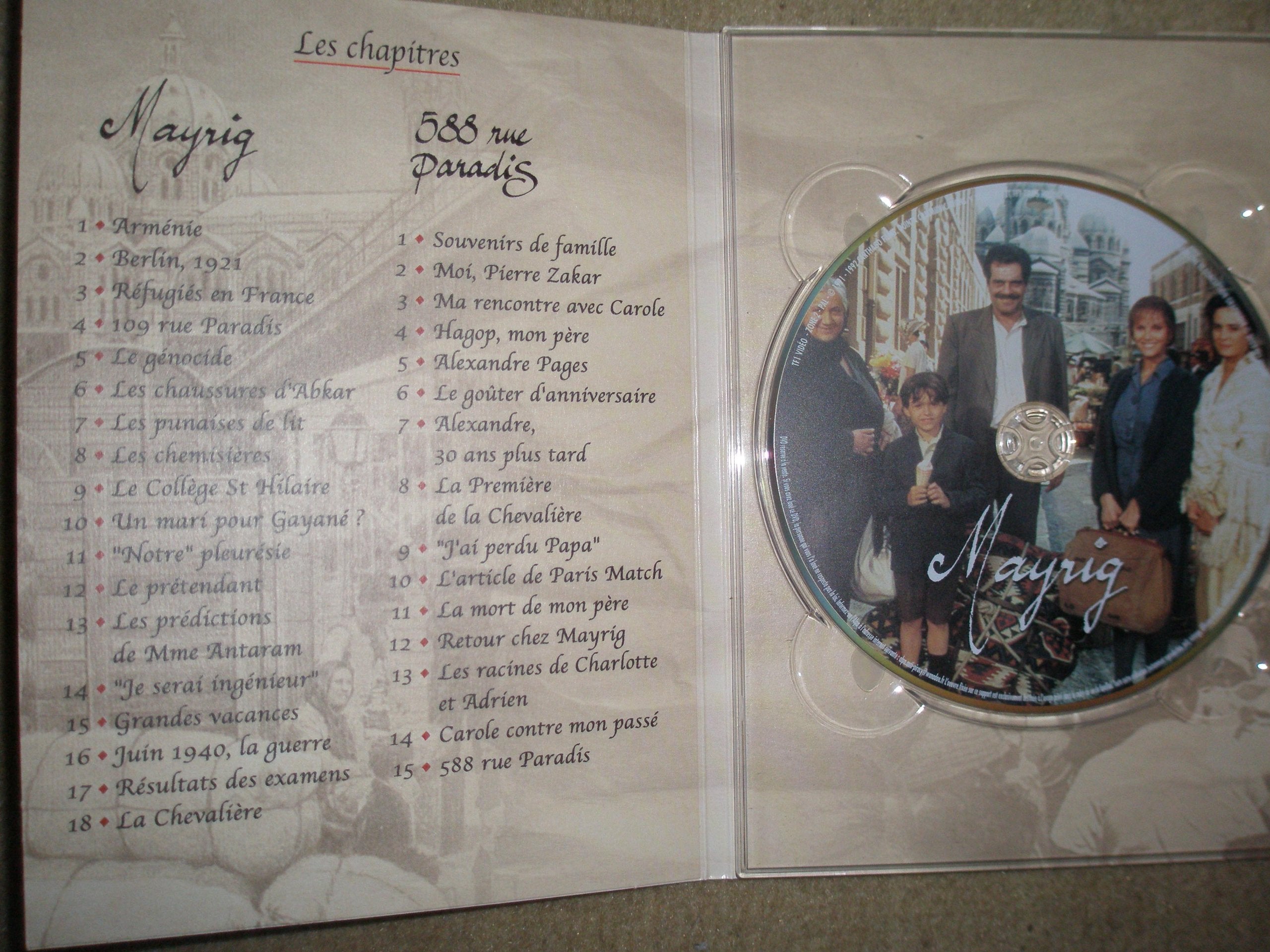 Mayrig / 588, rue Paradis - Coffret 3 DVD Films