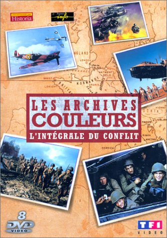 Les Archives en couleurs - L'Intégrale : Les Etapes décisives / Images britaniques / Images italiennes / Images du 3e Reich / Images japonaises / La Libération / Images américaines, Vol.1 / Images américaines, Vol.2 - Coffret 8 DVD Movies