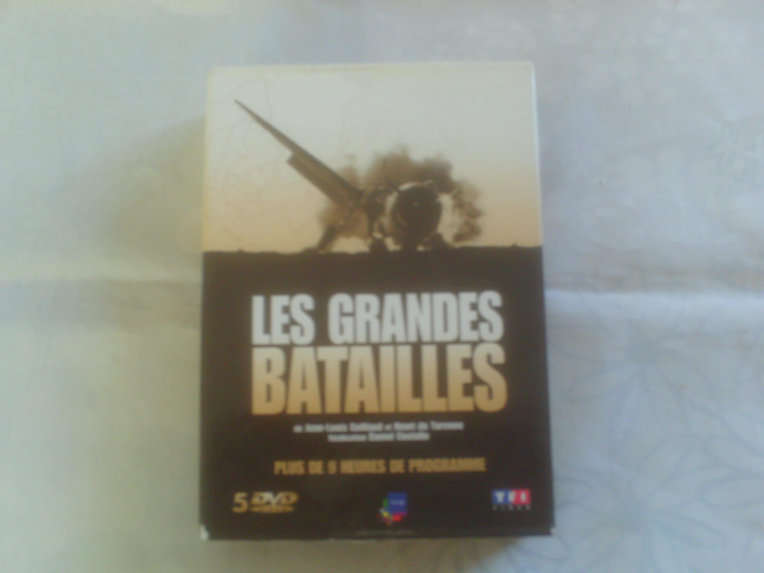 Les Grandes batailles : France (1939) / Angleterre (1940) / Italie (1943) / Normandie (1944) / Allemagne (1944) - Coffret 5 DVD Movies