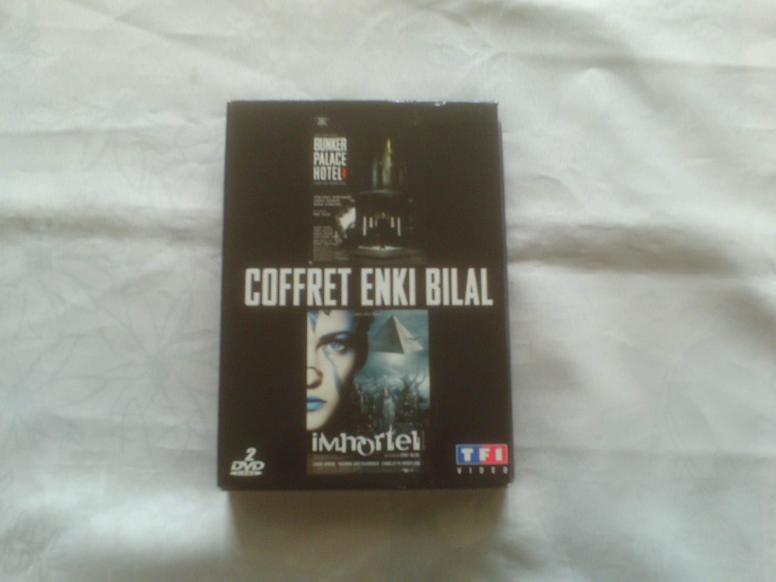 Enki Bilal : Bunker palace hôtel / Immortel (Ad Vitam) - Coffret 2 DVD Films
