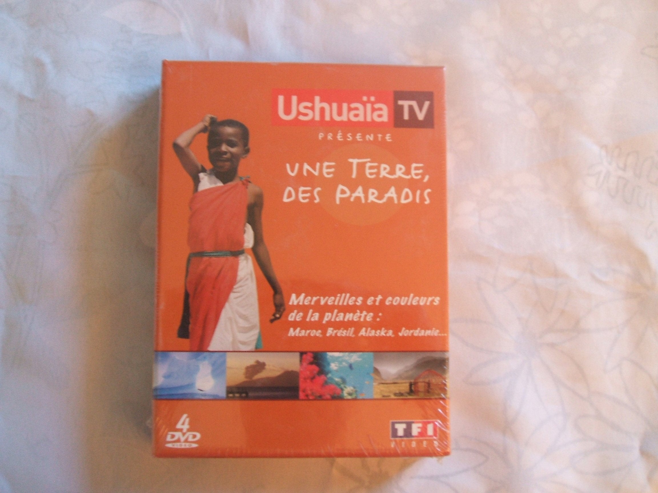 Ushuaïa TV présente : Une Terre, des paradis - Coffret 4 DVD Films