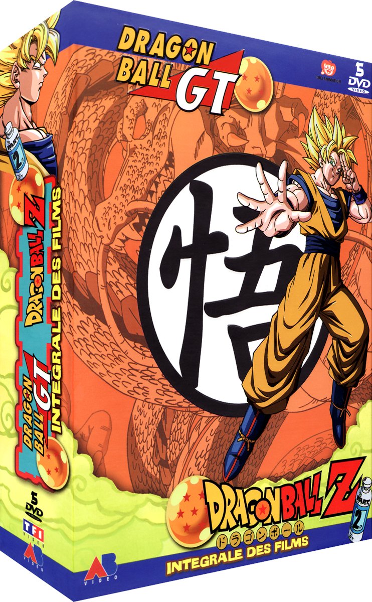 Coffret intégrale dragon ball ; dragon ball z et dragon ball gt, vol. 2 Films