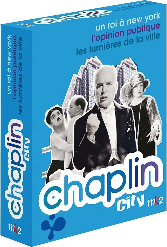Coffret chaplin "city" : les lumieres de la vile ; l'opinion publique ; un roi a new-york Movies