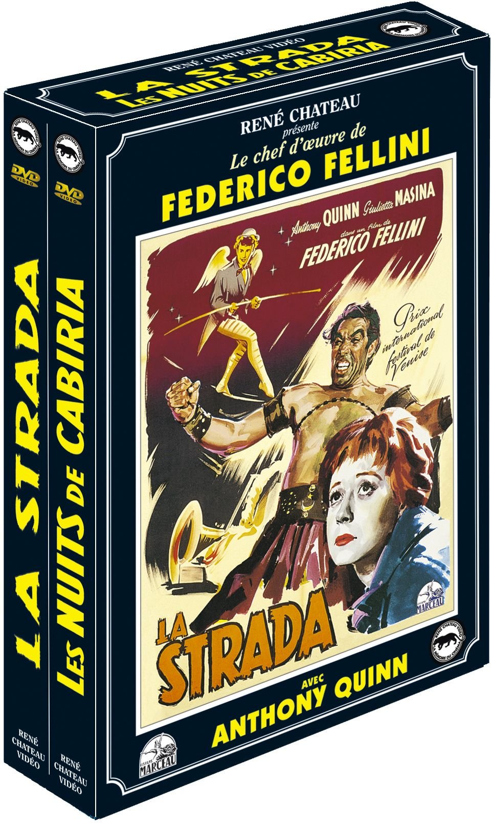 Coffret federico fellini : la strada ; nuit de cabiria Films