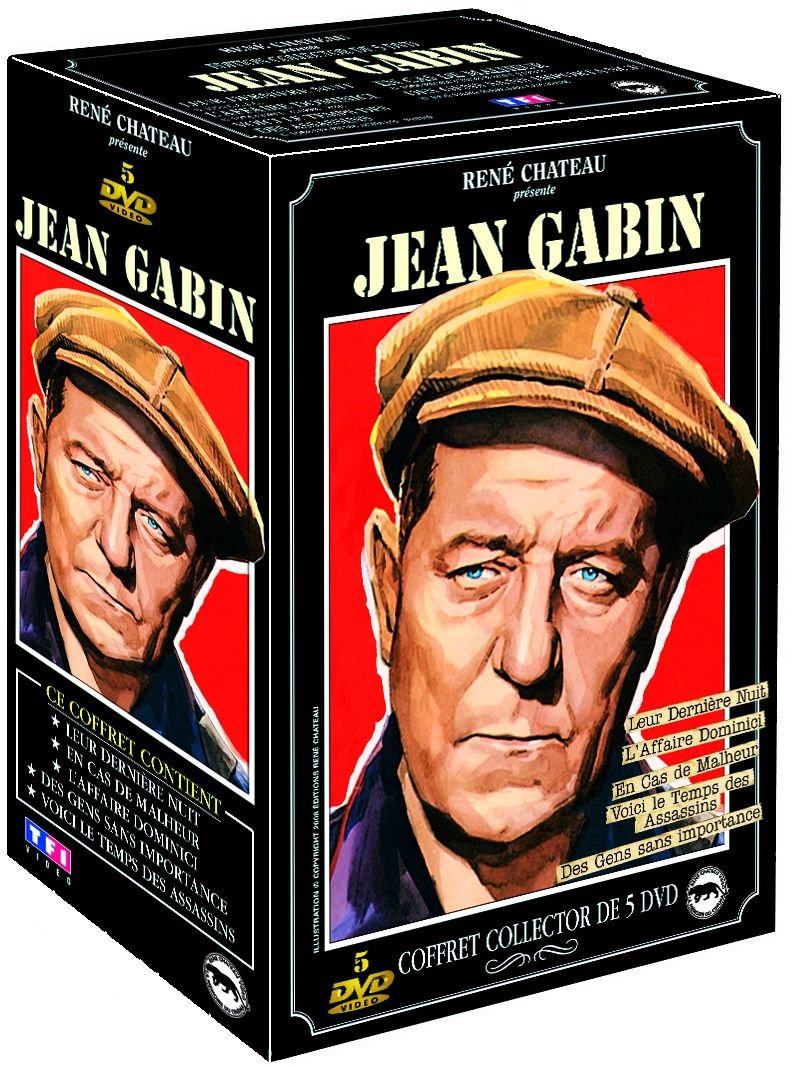 Coffret Jean Gabin : l'affaire dominici ; leur dernière nuit ; en cas de malheur ; des gens sans importance Box sets