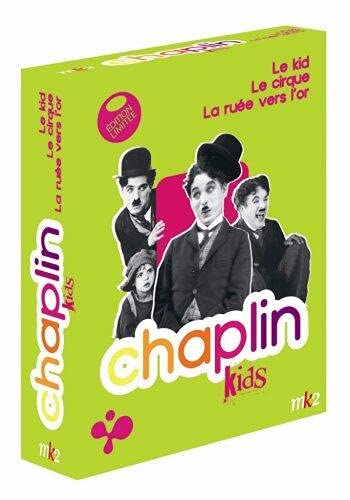 Coffret chaplin : le cirque ; le kid ; la ruée vers l'or Films