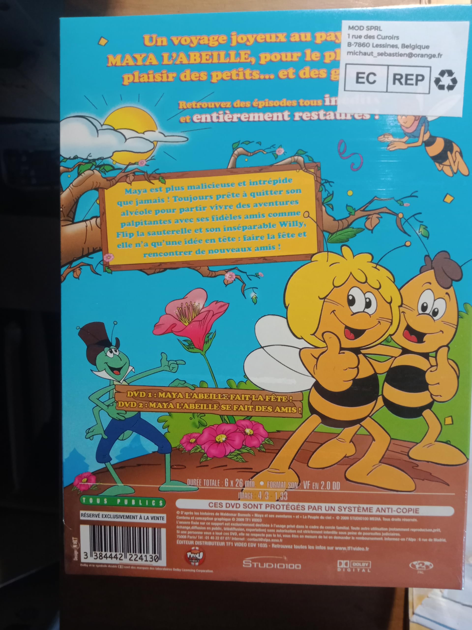 Maya l'abeille fait la fête Films