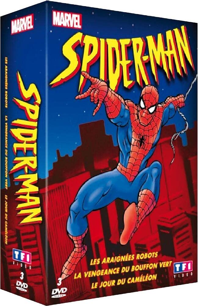 Coffret spider-man : les araignées robots ; vengeance du bouffon vert ; le jour du caméléon Films