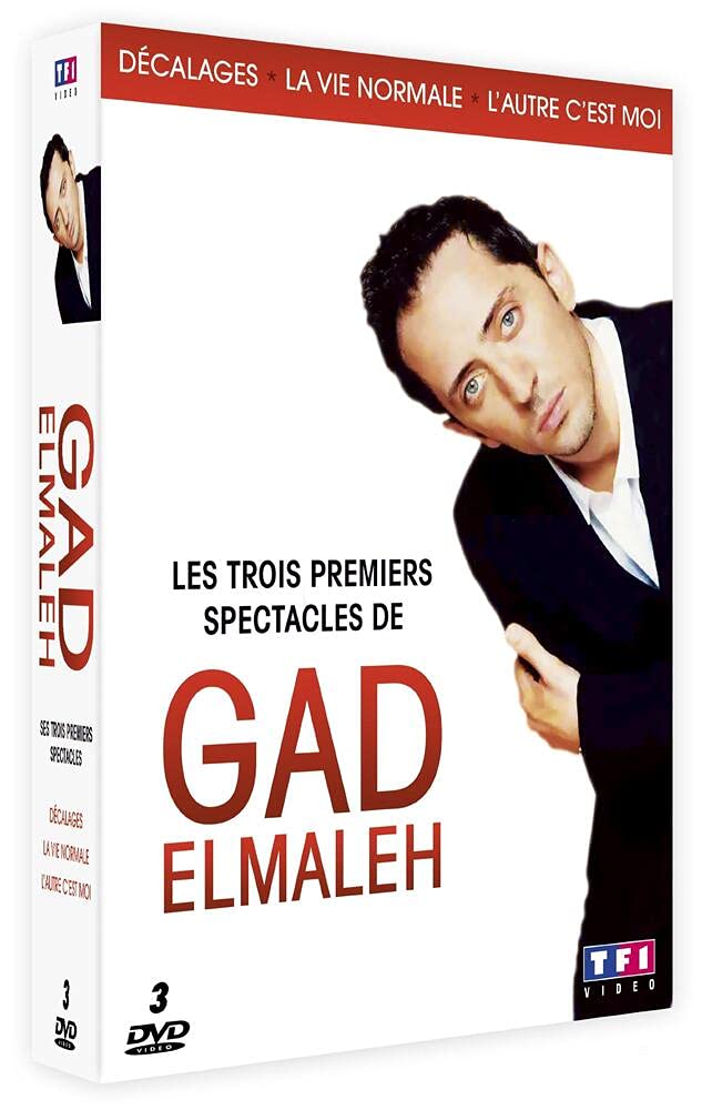 Gad Elmaleh - Coffret - Les 3 premiers spectacles Films