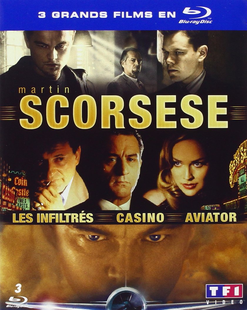Martin scorsese : casino ; aviator ; les infiltrés Films